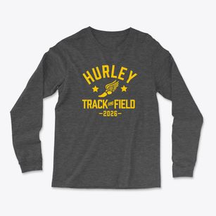 Hurley Elementary School Track and Field Light Soft Long Sleeve T-Shirt