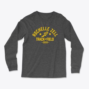 Rochelle Zell Jewish Track and Field Light Soft Long Sleeve T-Shirt