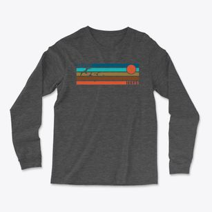 Ferris Texas Blissful Sunset Light Soft Long Sleeve T-Shirt