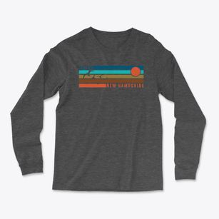 Salem New Hampshire Blissful Sunset Light Soft Long Sleeve T-Shirt