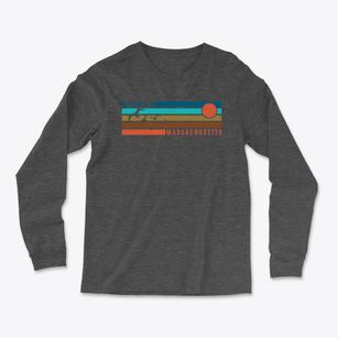 Warwick Massachusetts Blissful Sunset Light Soft Long Sleeve T-Shirt