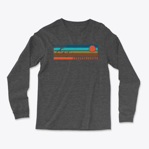 Hudson Massachusetts Blissful Sunset Light Soft Long Sleeve T-Shirt