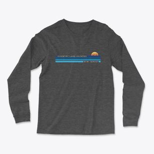 Country Lake Estates New Jersey Water View Light Soft Long Sleeve T-Shirt