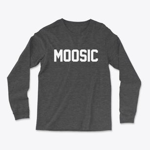 Moosic Pennsylvania Classic Block Light Soft Long Sleeve T-Shirt