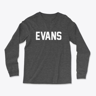 Evans Georgia Classic Block Light Soft Long Sleeve T-Shirt