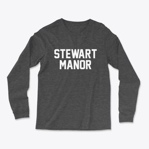 Stewart Manor New York Classic Block Light Soft Long Sleeve T-Shirt