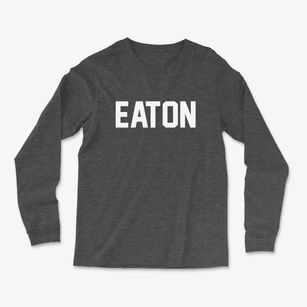 Eaton Indiana Classic Block Light Soft Long Sleeve T-Shirt