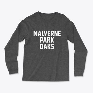 Malverne Park Oaks New York Classic Block Light Soft Long Sleeve T-Shirt