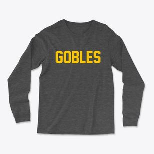 Gobles Michigan Classic Block Light Soft Long Sleeve T-Shirt