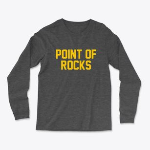 Point Of Rocks Wyoming Classic Block Light Soft Long Sleeve T-Shirt