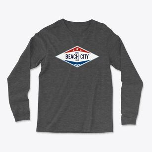 Beach City Ohio Diamond Star Light Soft Long Sleeve T-Shirt