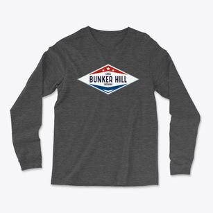 Bunker Hill Indiana Diamond Star Light Soft Long Sleeve T-Shirt
