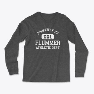 Plummer Minnesota Athletic Dept Light Soft Long Sleeve T-Shirt