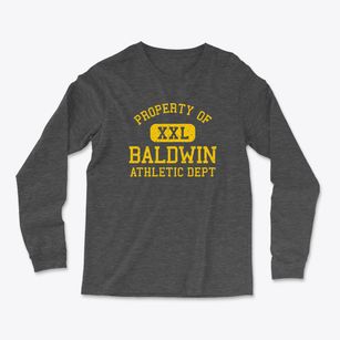 Baldwin Florida Athletic Dept Light Soft Long Sleeve T-Shirt