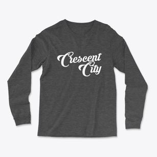 Crescent City California Vintage Team Light Soft Long Sleeve T-Shirt