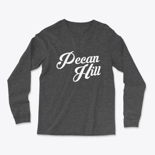 Pecan Hill Texas Vintage Team Light Soft Long Sleeve T-Shirt