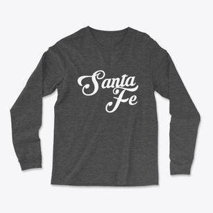 Santa Fe New Mexico Vintage Team Light Soft Long Sleeve T-Shirt