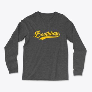 Boothbay Maine Vintage Team Light Soft Long Sleeve T-Shirt