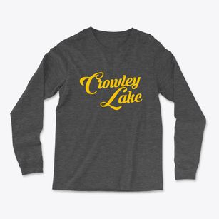 Crowley Lake California Vintage Team Light Soft Long Sleeve T-Shirt