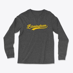 Birmingham Michigan Vintage Team Light Soft Long Sleeve T-Shirt