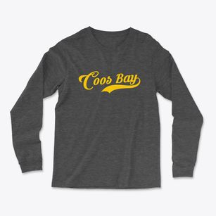 Coos Bay Oregon Vintage Team Light Soft Long Sleeve T-Shirt