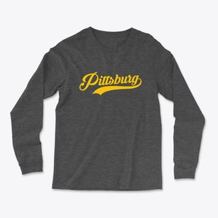Pittsburg California Vintage Team Light Soft Long Sleeve T-Shirt