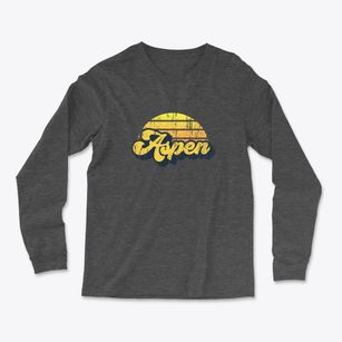 Aspen Colorado Sublime Sunset Light Soft Long Sleeve T-Shirt