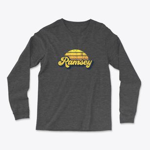 Ramsey New Jersey Sublime Sunset Light Soft Long Sleeve T-Shirt