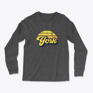 York Nebraska Sublime Sunset Light Soft Long Sleeve T-Shirt
