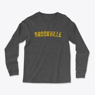 Brookville Kansas Timeless Retro Light Soft Long Sleeve T-Shirt