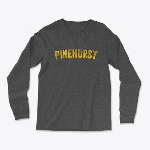 Pinehurst North Carolina Timeless Retro Light Soft Long Sleeve T-Shirt