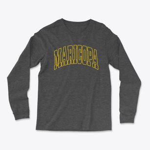 Maricopa Arizona Trendy Block Light Soft Long Sleeve T-Shirt
