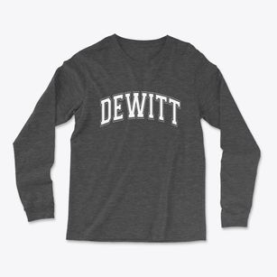 Dewitt Arkansas Varsity Light Soft Long Sleeve T-Shirt
