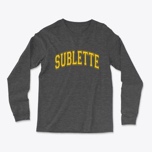 Sublette Kansas Varsity Light Soft Long Sleeve T-Shirt