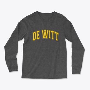 De Witt New York Varsity Light Soft Long Sleeve T-Shirt