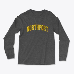 Northport Michigan Varsity Light Soft Long Sleeve T-Shirt