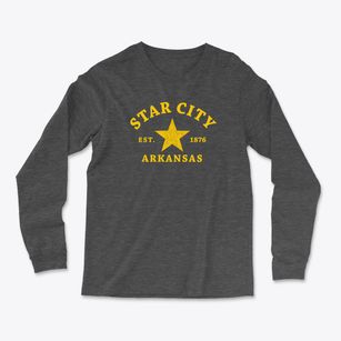 Star City Arkansas Star Light Soft Long Sleeve T-Shirt
