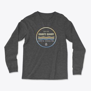 Granite Quarry North Carolina Color Fade Light Soft Long Sleeve T-Shirt