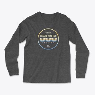 Apache Junction Arizona Color Fade Light Soft Long Sleeve T-Shirt