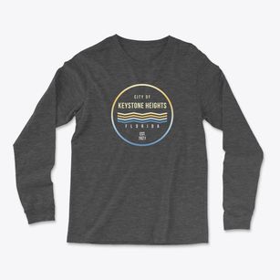Keystone Heights Florida Color Fade Light Soft Long Sleeve T-Shirt