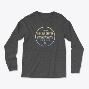 Lincoln Center Kansas Color Fade Light Soft Long Sleeve T-Shirt