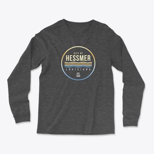 Hessmer Louisiana Color Fade Light Soft Long Sleeve T-Shirt