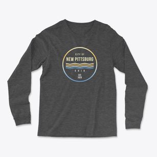 New Pittsburg Ohio Color Fade Light Soft Long Sleeve T-Shirt