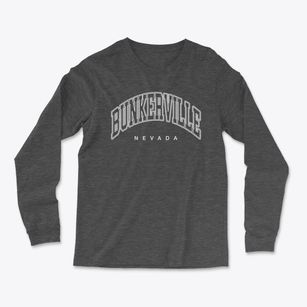 Bunkerville Nevada Inline Light Soft Long Sleeve T-Shirt
