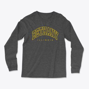 Bethany Illinois Inline Light Soft Long Sleeve T-Shirt