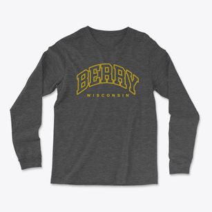 Berry Wisconsin Inline Light Soft Long Sleeve T-Shirt