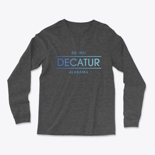 Decatur Alabama Horizon Light Soft Long Sleeve T-Shirt