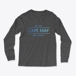 Cape May New Jersey Horizon Light Soft Long Sleeve T-Shirt