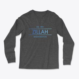 Zillah Washington Horizon Light Soft Long Sleeve T-Shirt