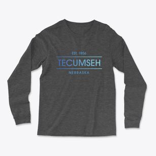 Tecumseh Nebraska Horizon Light Soft Long Sleeve T-Shirt